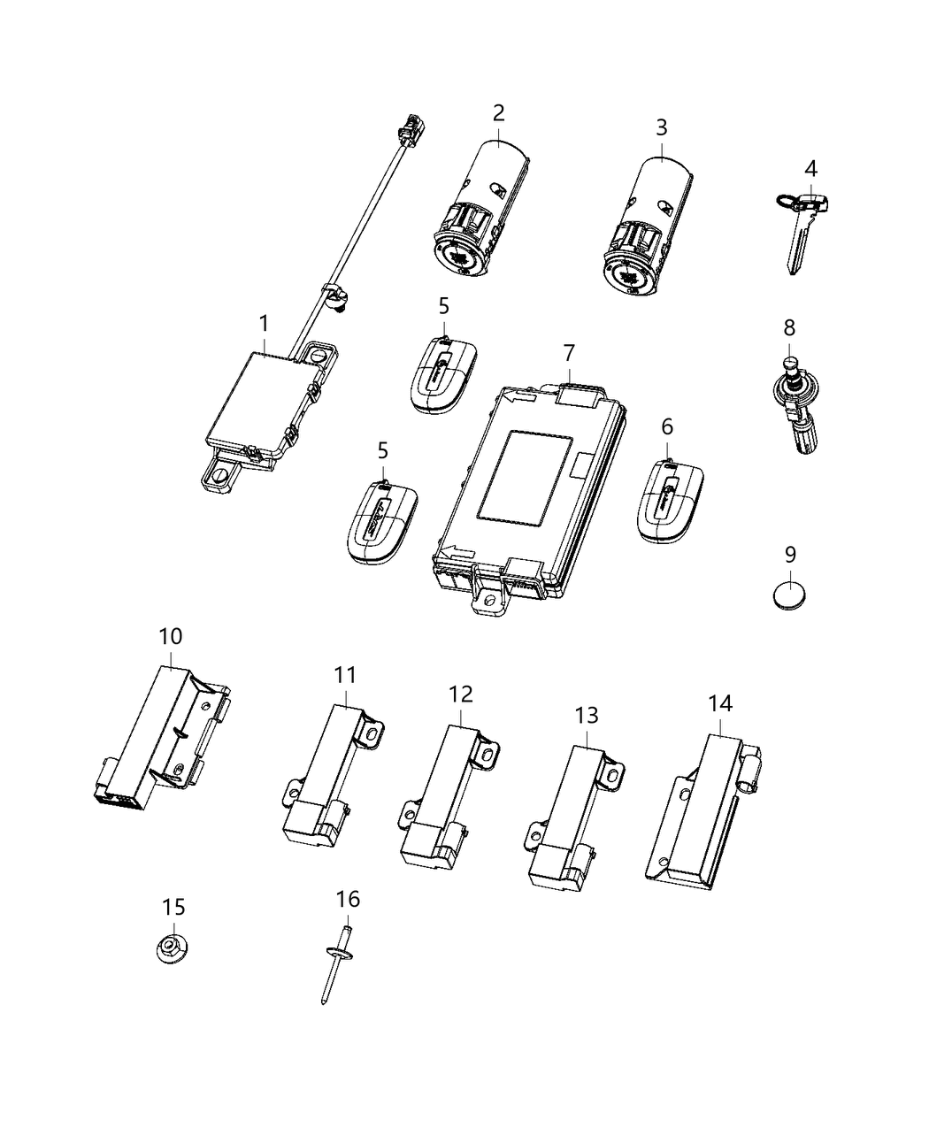 Mopar 68441618AA Receiver-Hub