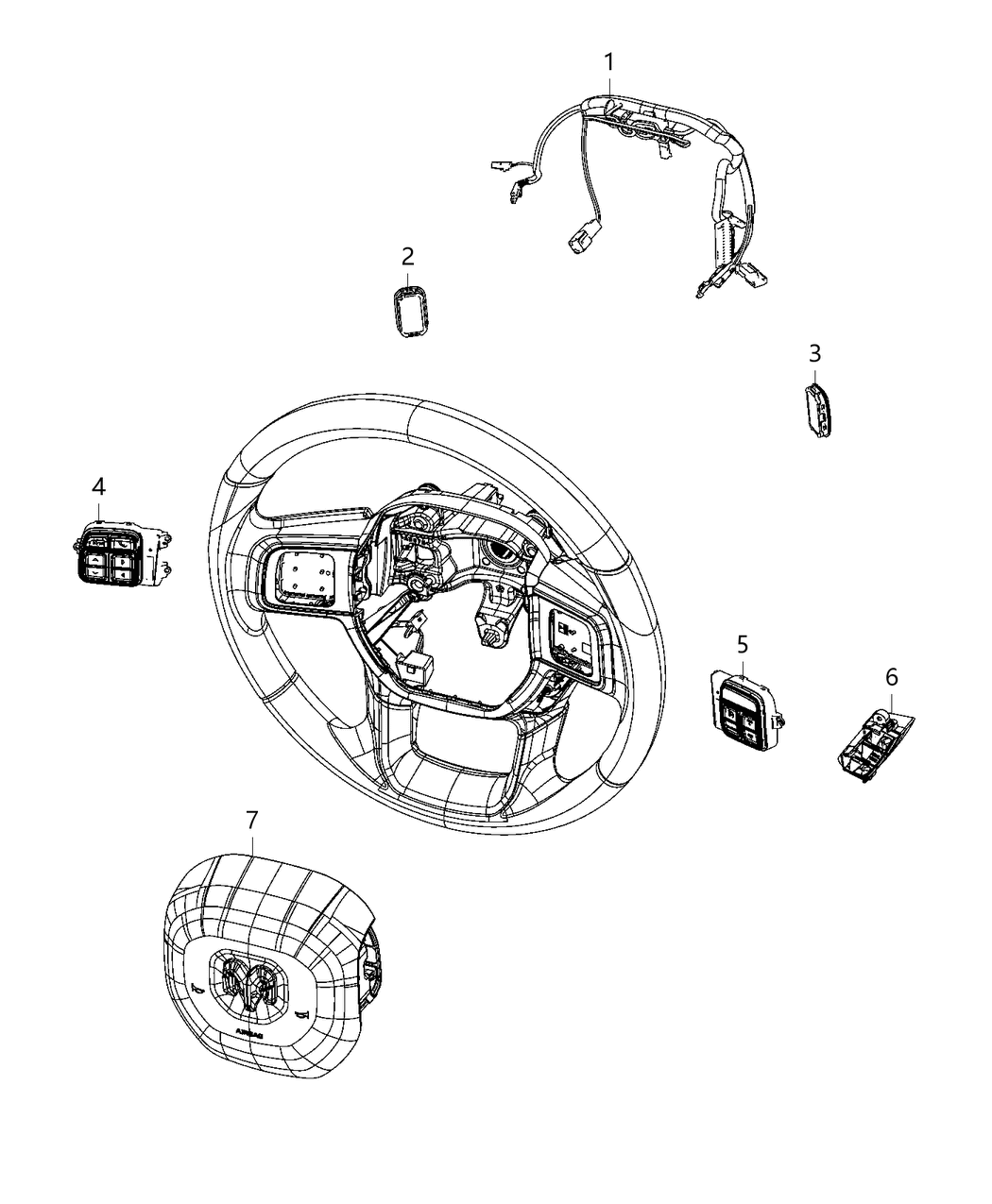 Mopar 68365332AC Wheel-Speed Control