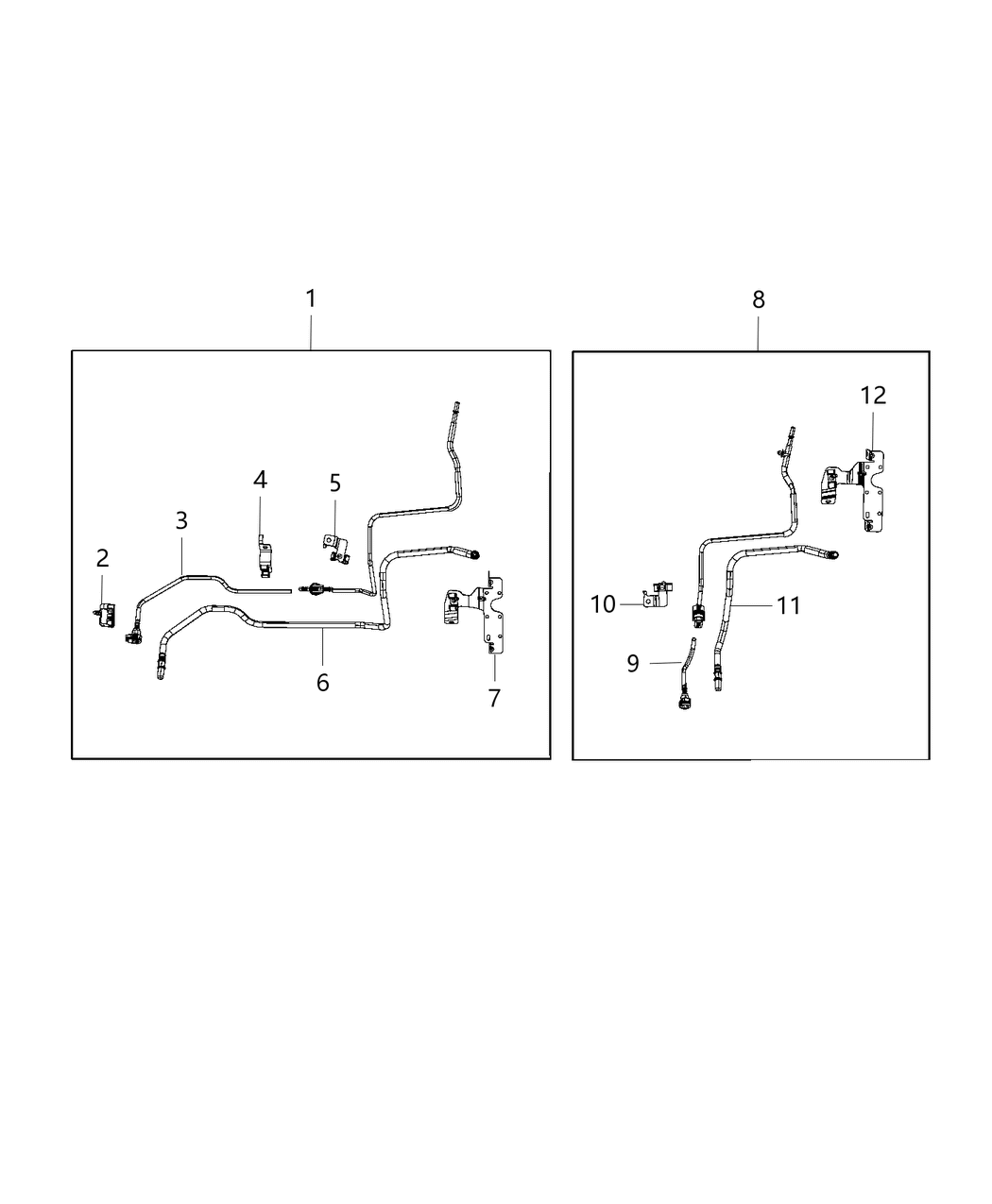 Mopar 52030489AF Tube-Fuel Supply