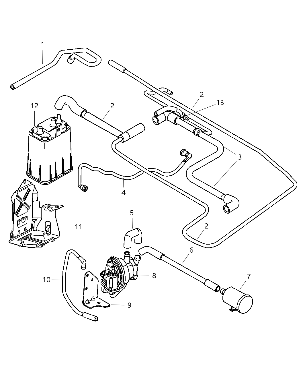 Mopar 5085014AA Valve-Onboard Vapor Recovery Cont