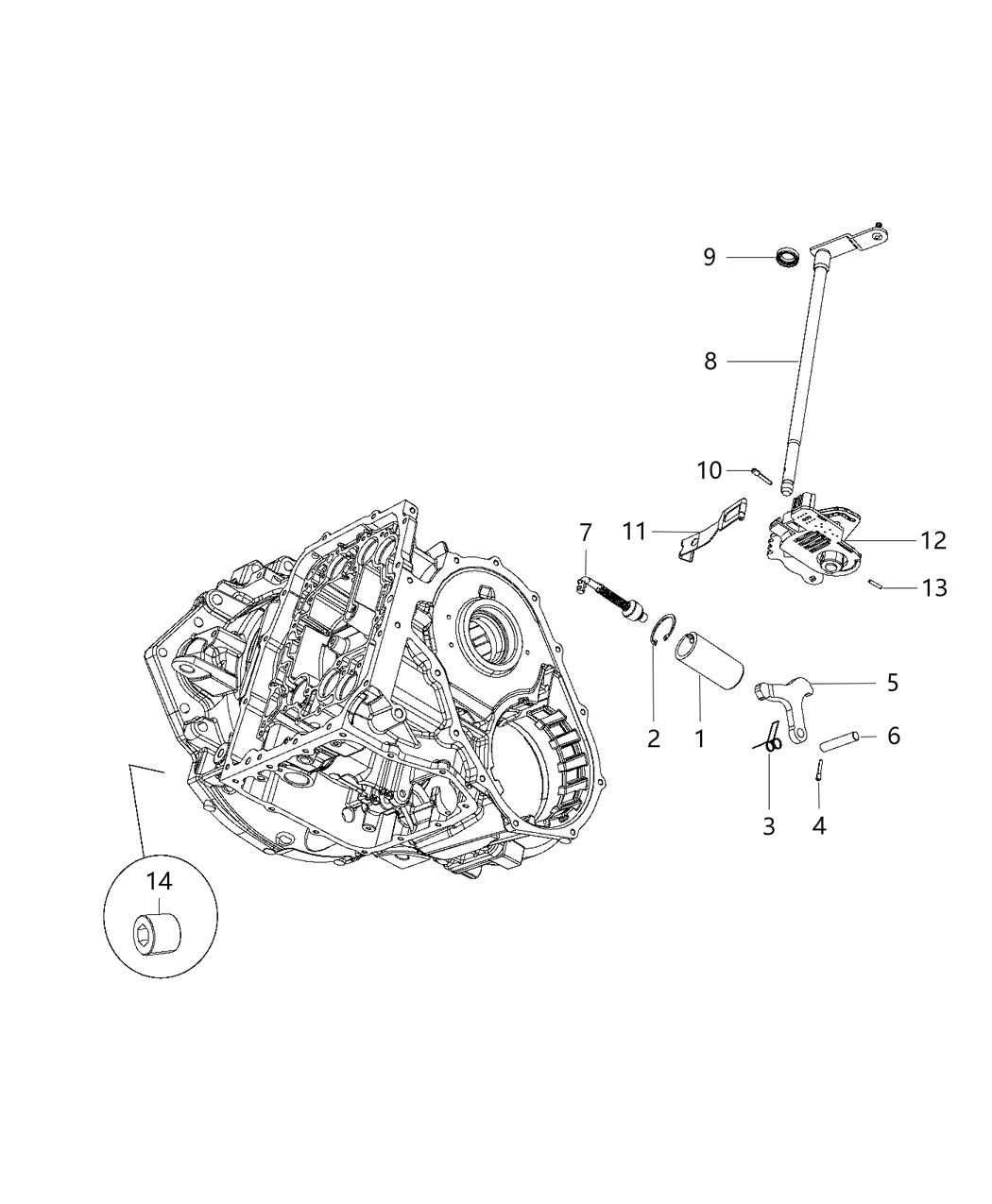 Mopar 6511718AA Pin