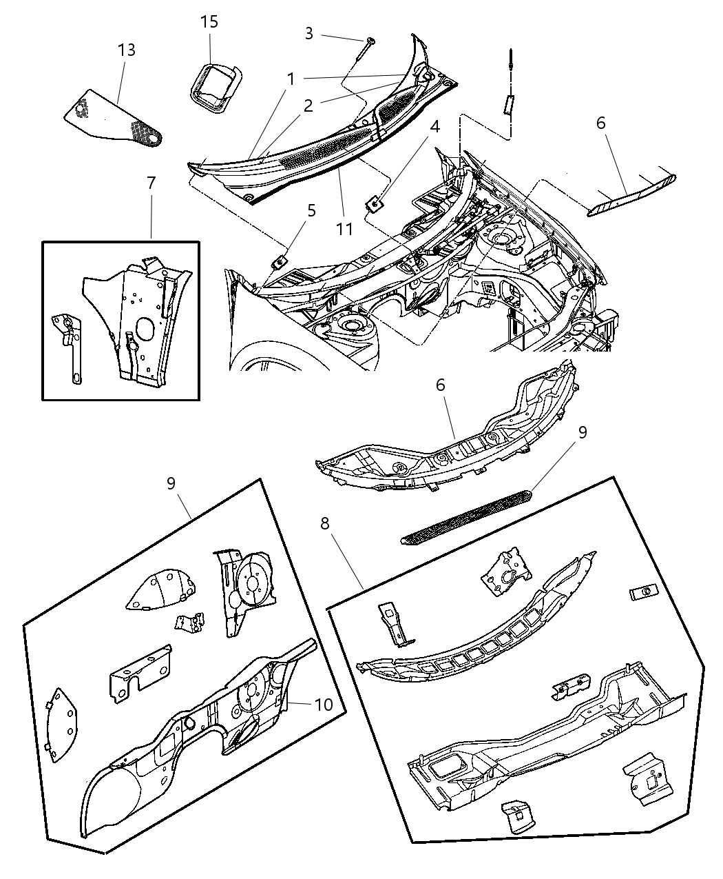 Mopar 4814747AB Dash