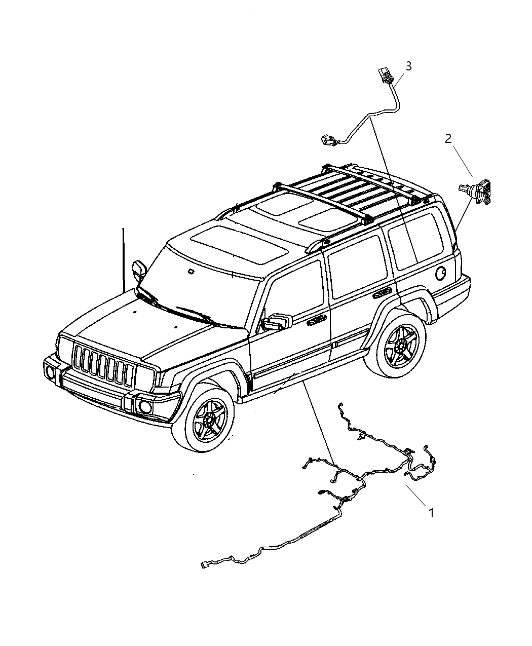 Mopar 56048985AD Wiring-UNDERBODY