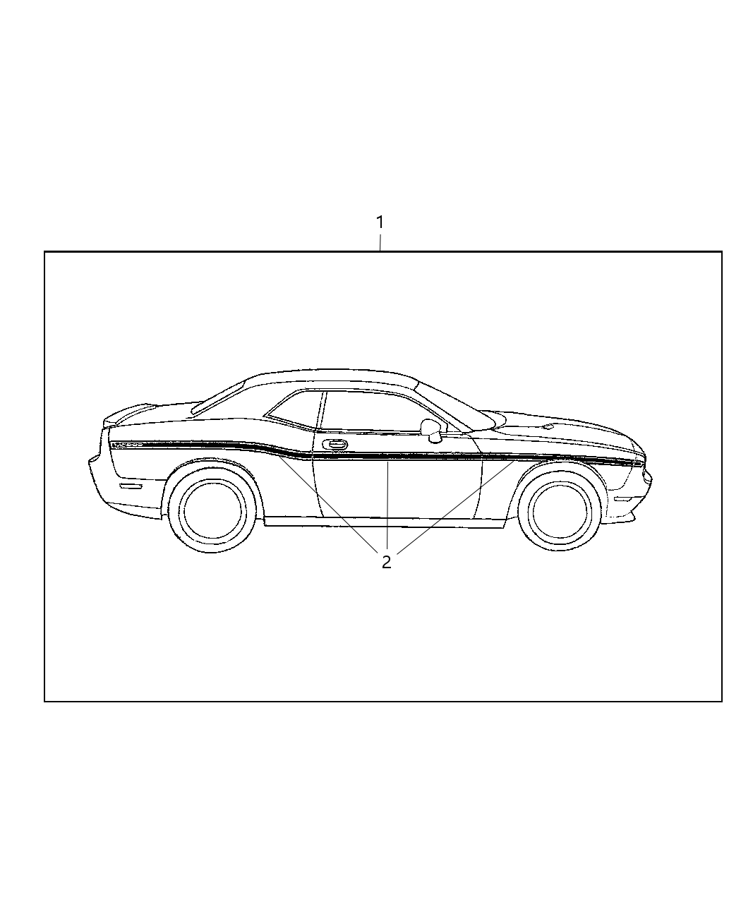 Mopar 82212430 Decal-Body