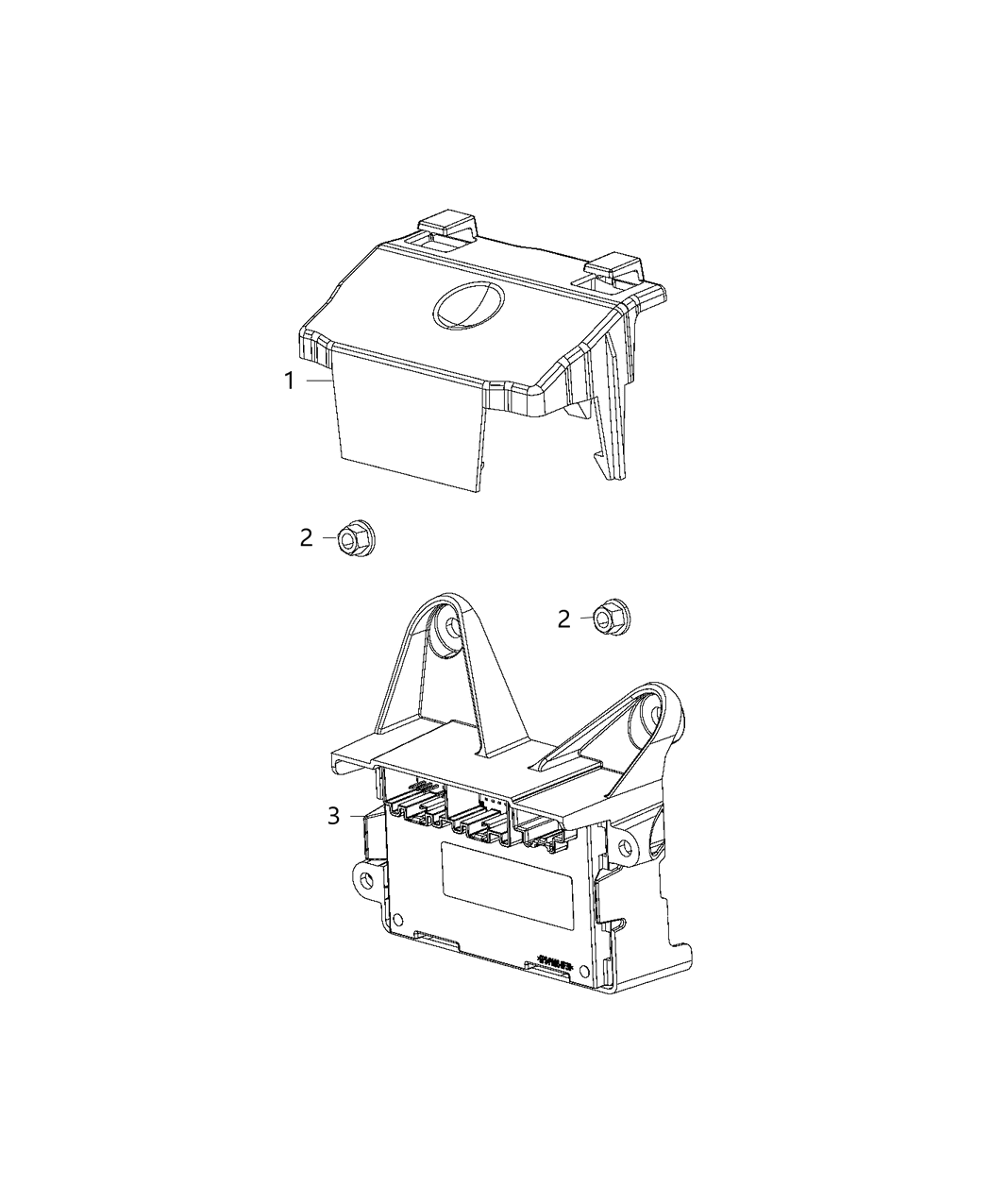 Mopar 68277414AO Transfer Case Control