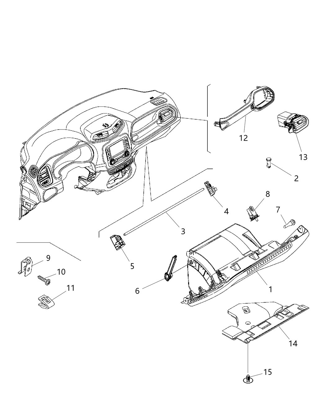 Mopar 5XG38PS4AA BUSHING-Retaining