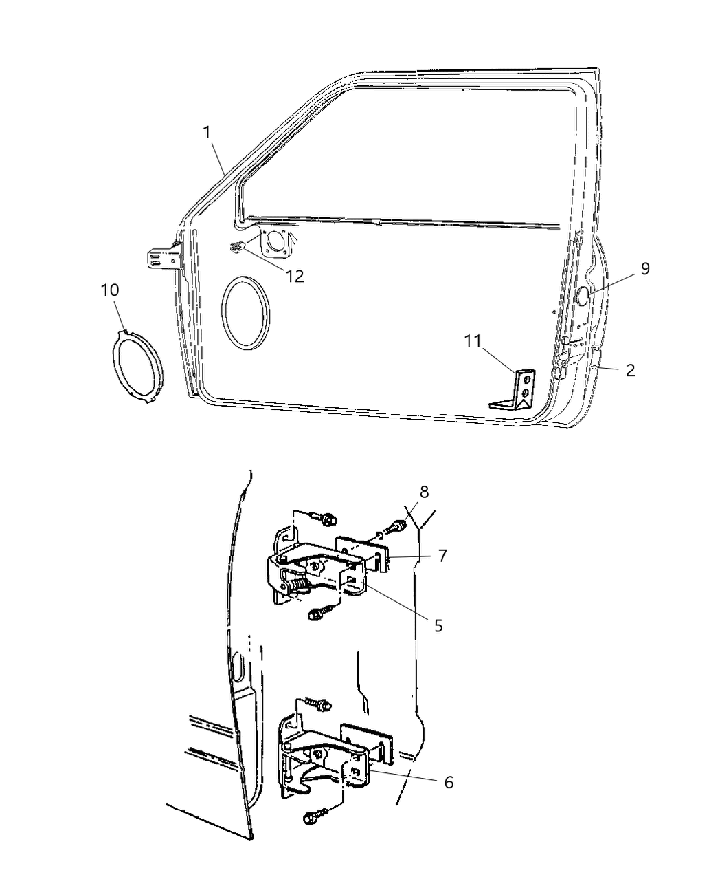 Mopar 55274978AG Door-Front