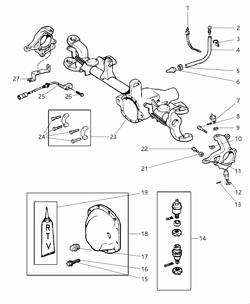 Mopar 5083668AA Bracket-Wire Harness