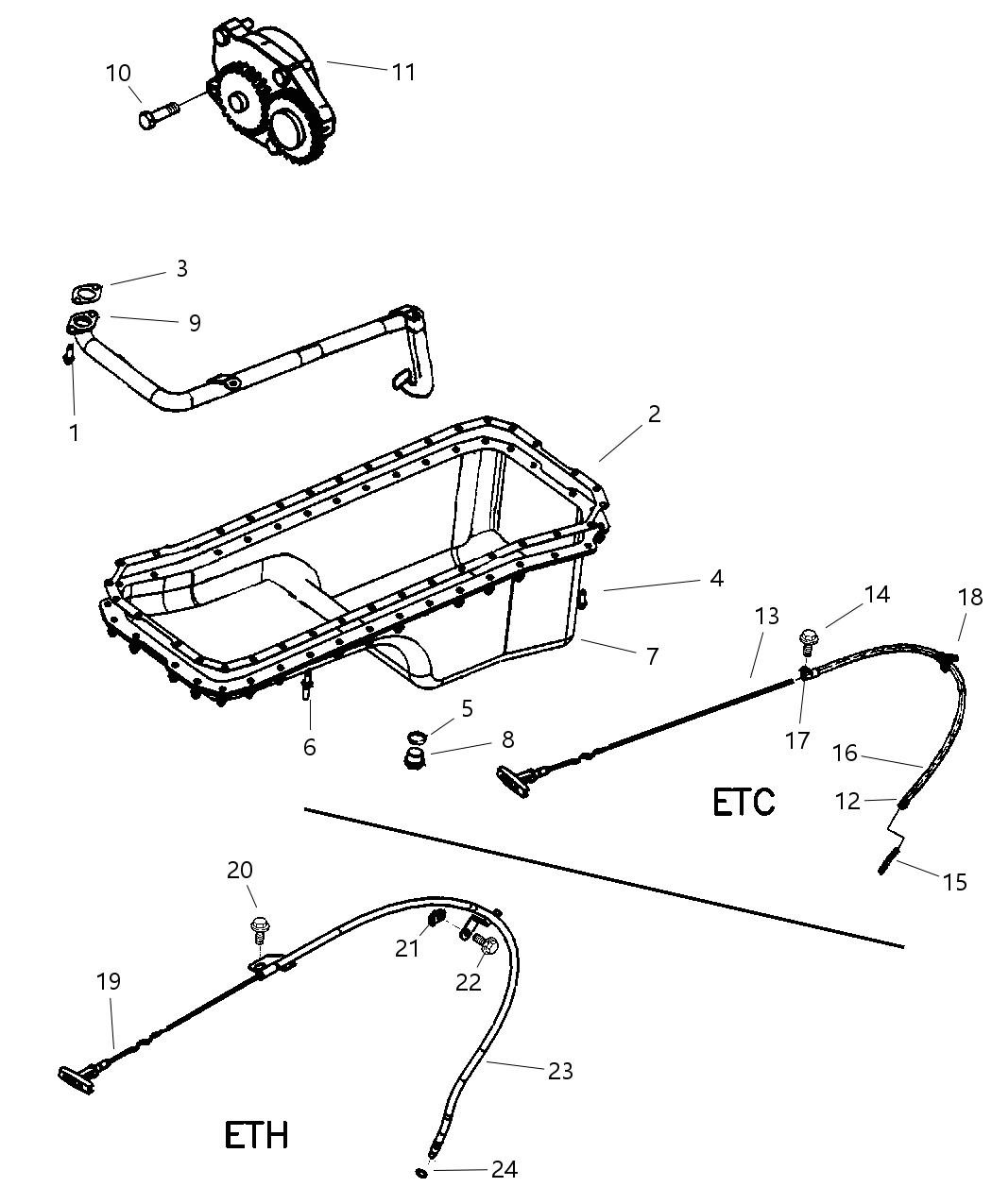 Mopar 5010965AB Pump-Engine Oil