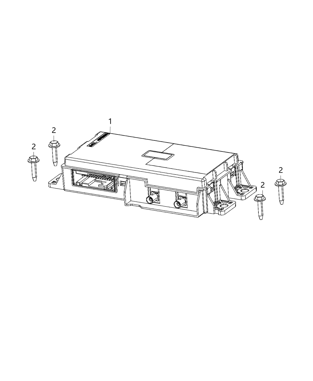 Mopar 68456248AA Module-TELEMATICS