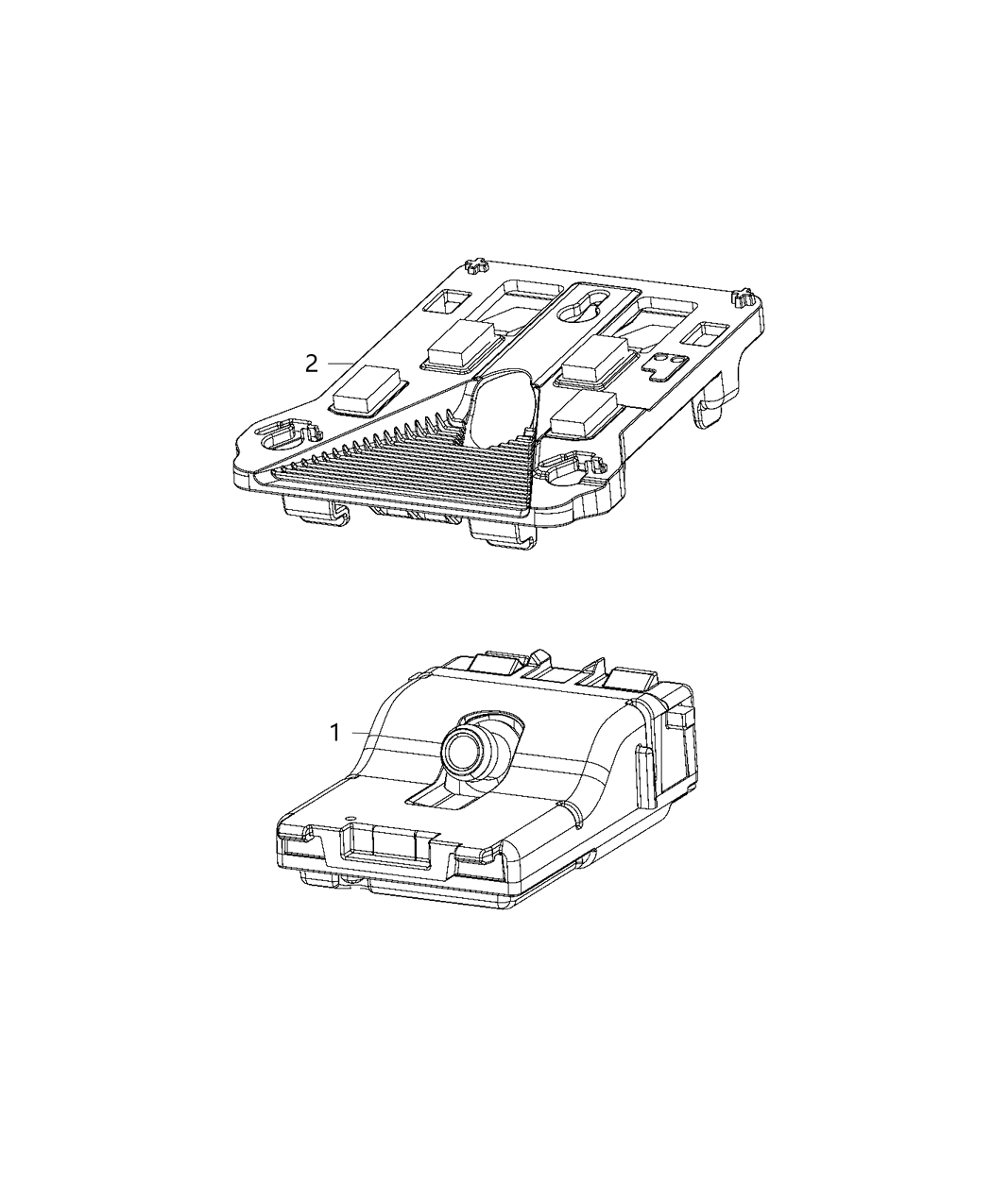 Mopar 4672730AB Camera-Forward Facing