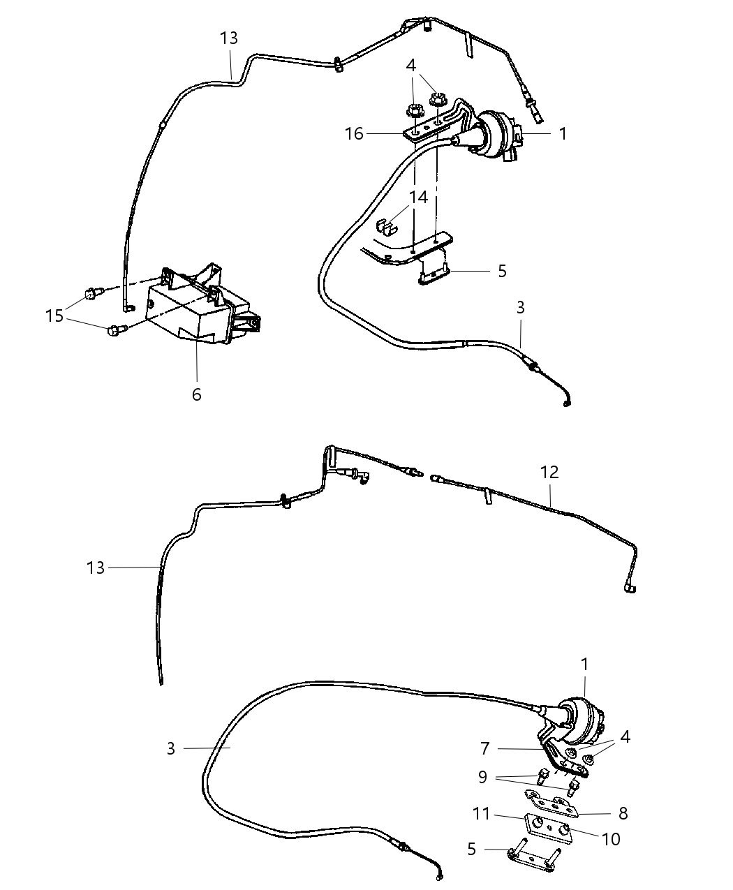 Mopar 4669793AC Cable-Speed Control