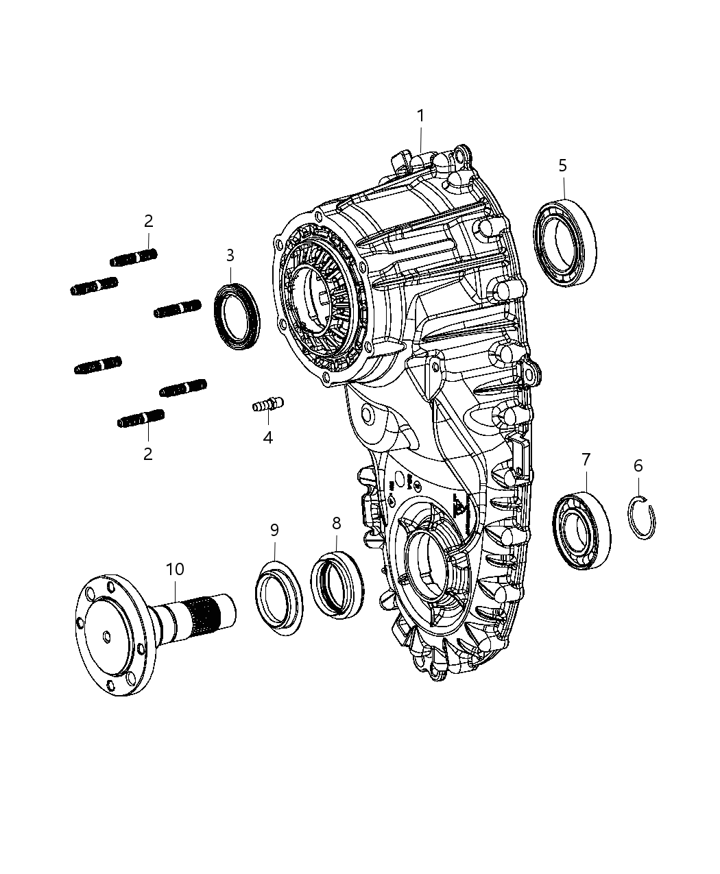 Mopar 68161313AA Case-Front