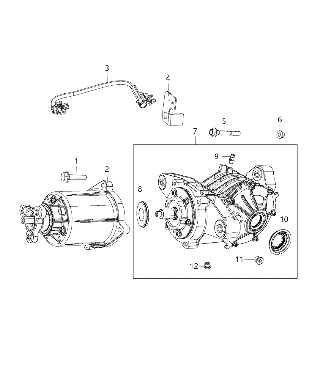 Mopar 5157002AD Differential-Rear Axle