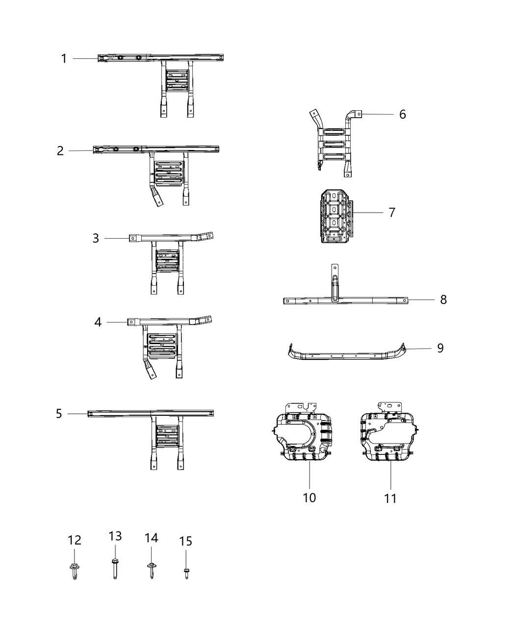 Mopar 68302529AA SKID Plat-UREA Tank