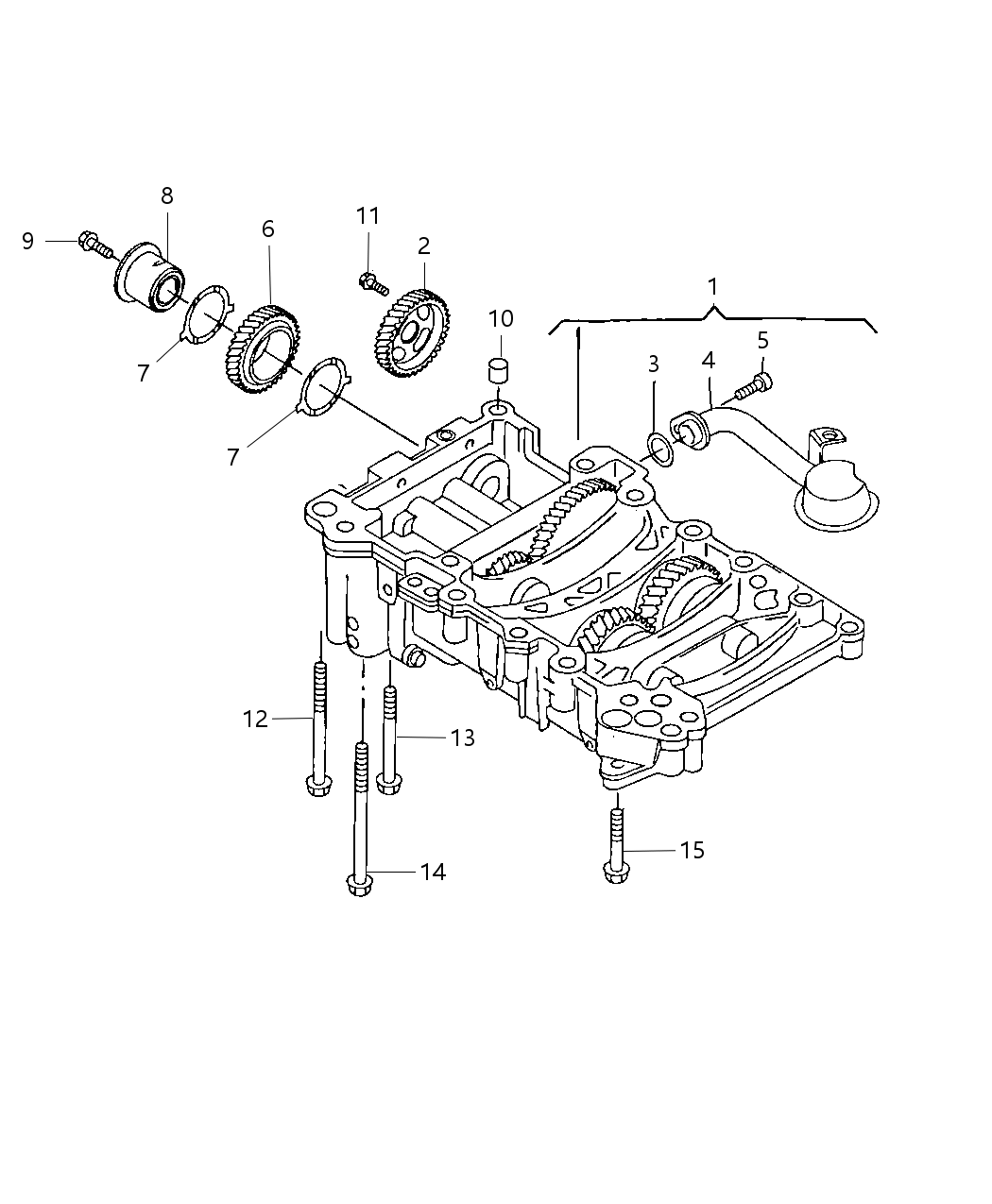 Mopar 68041128AA Bolt