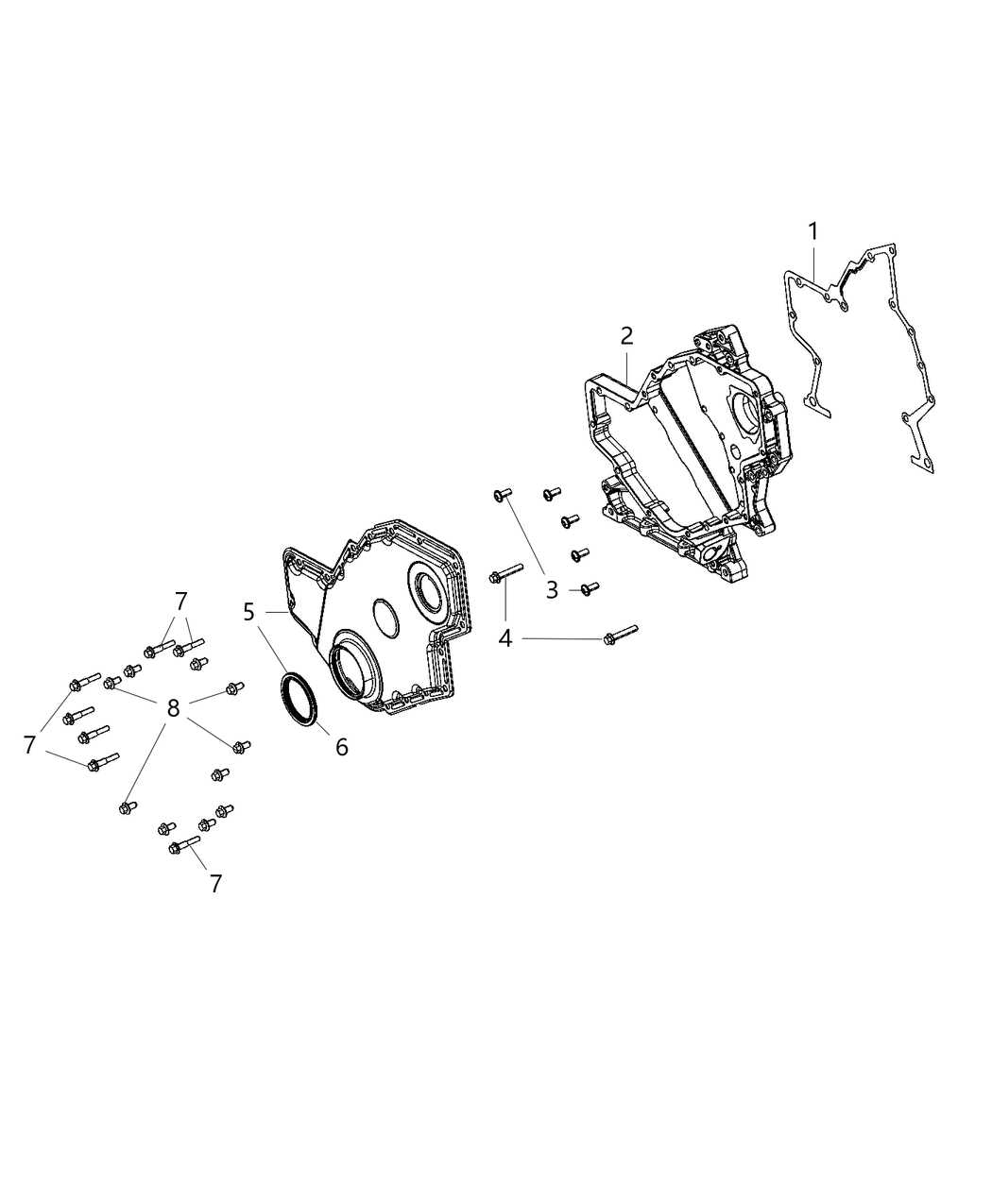 Mopar 68443543AA Screw-Shallow Head