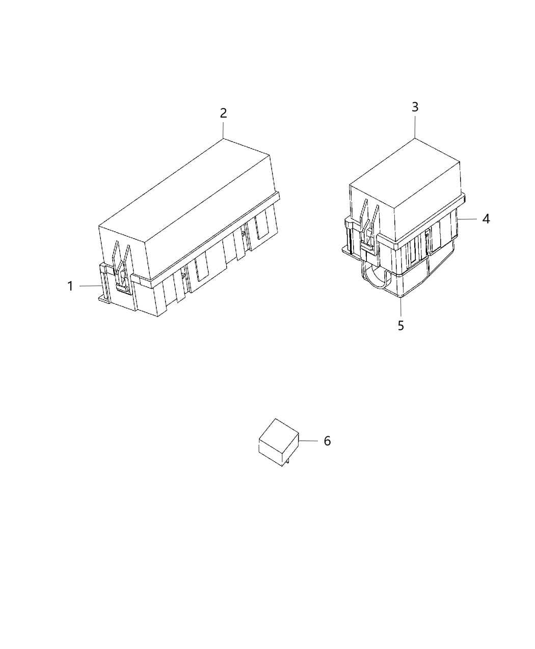 Mopar 68197364AA Cover-Power Distribution Center