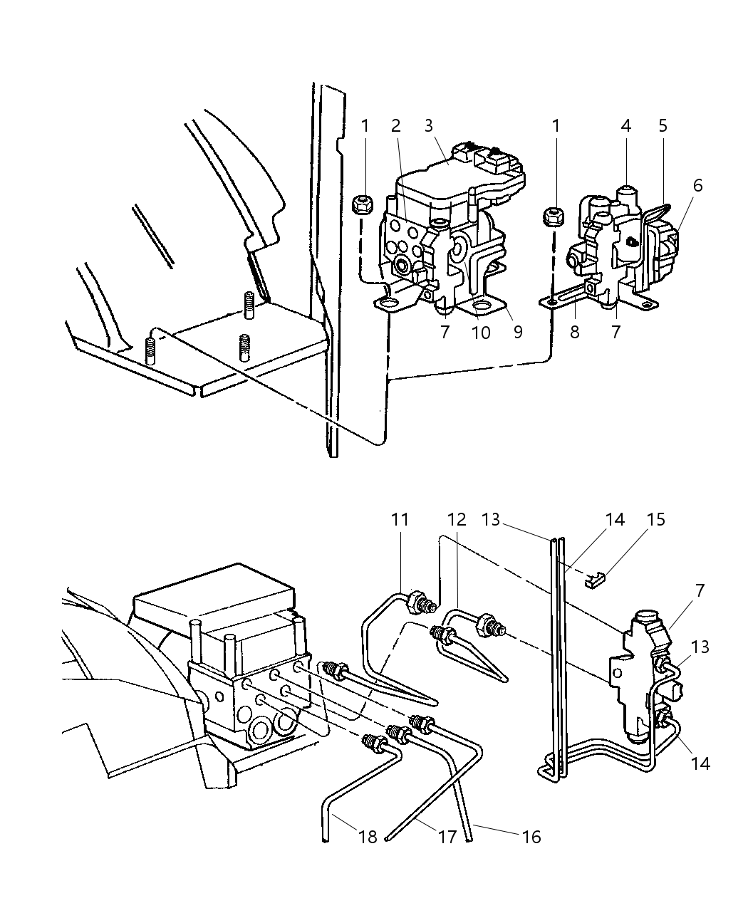 Mopar 5096266AA ACCUMULAT-Anti-Lock Brake System