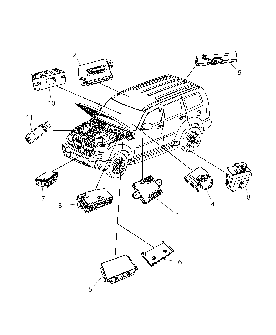 Mopar 4602677AG Module-Door