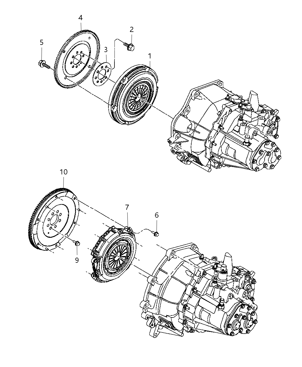 Mopar 4668503AA Clutch-Clutch