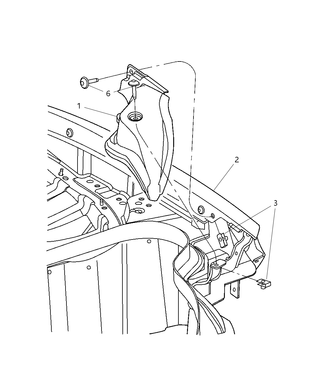 Mopar 5029520AA ISOLATOR-Foam