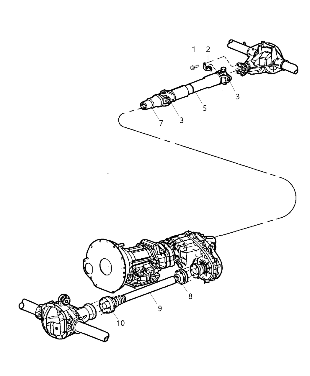 Mopar 5017201AA YOKE