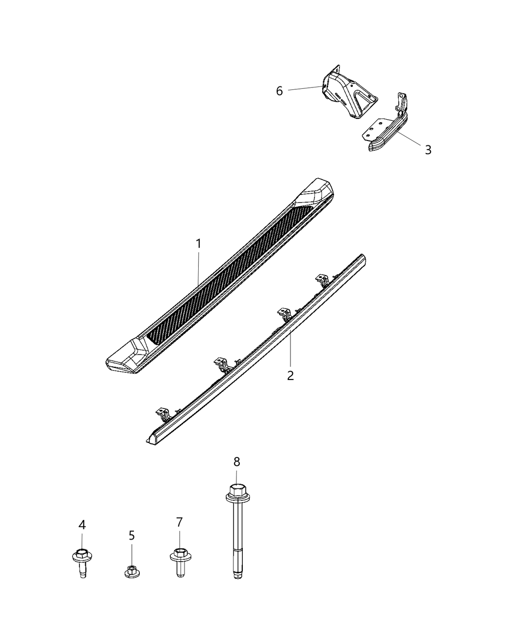 Mopar 68357613AD End Cap-SILL