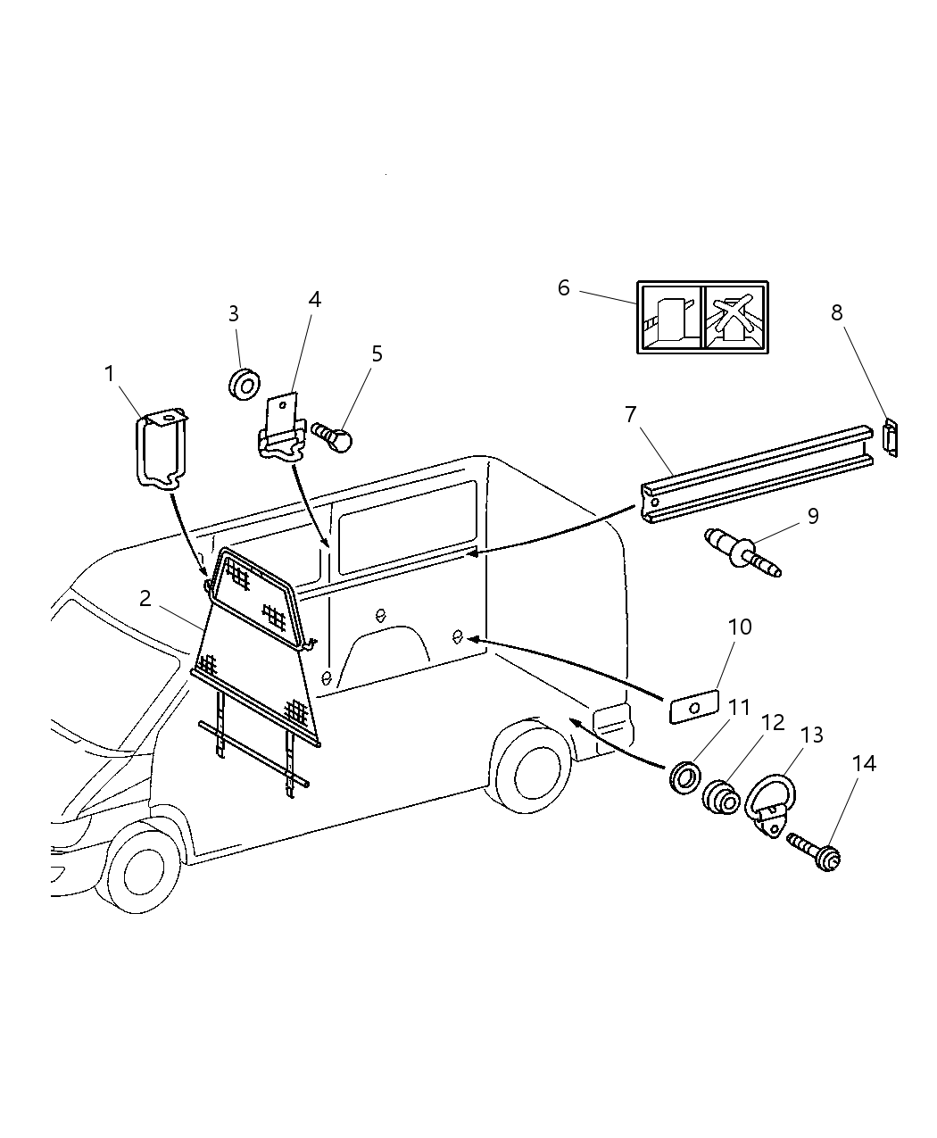 Mopar 5131927AA Panel-Cargo