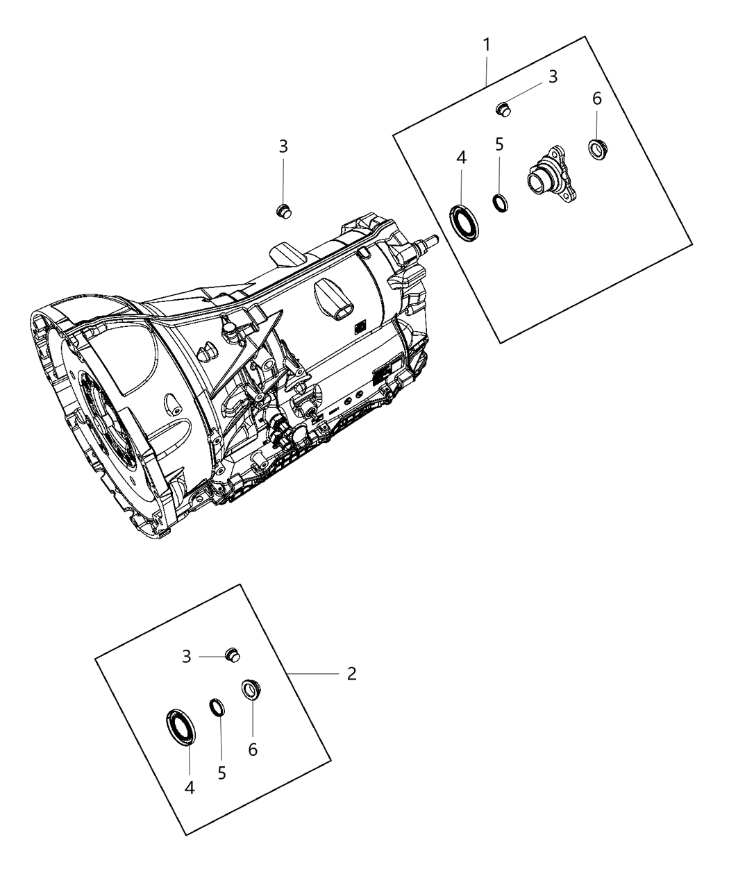 68402923AA - Genuine Mopar FLANGE-Output
