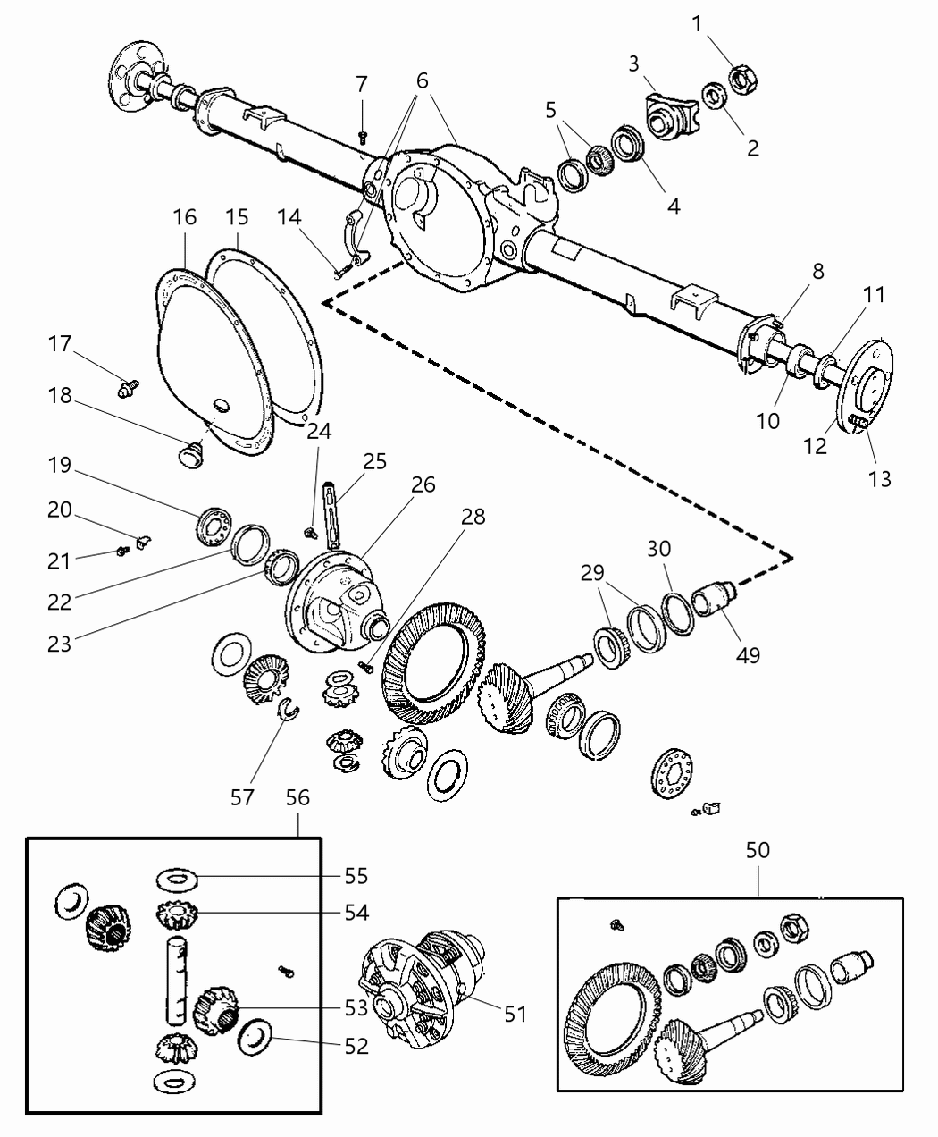 Mopar 5083801AA Housing-Axle