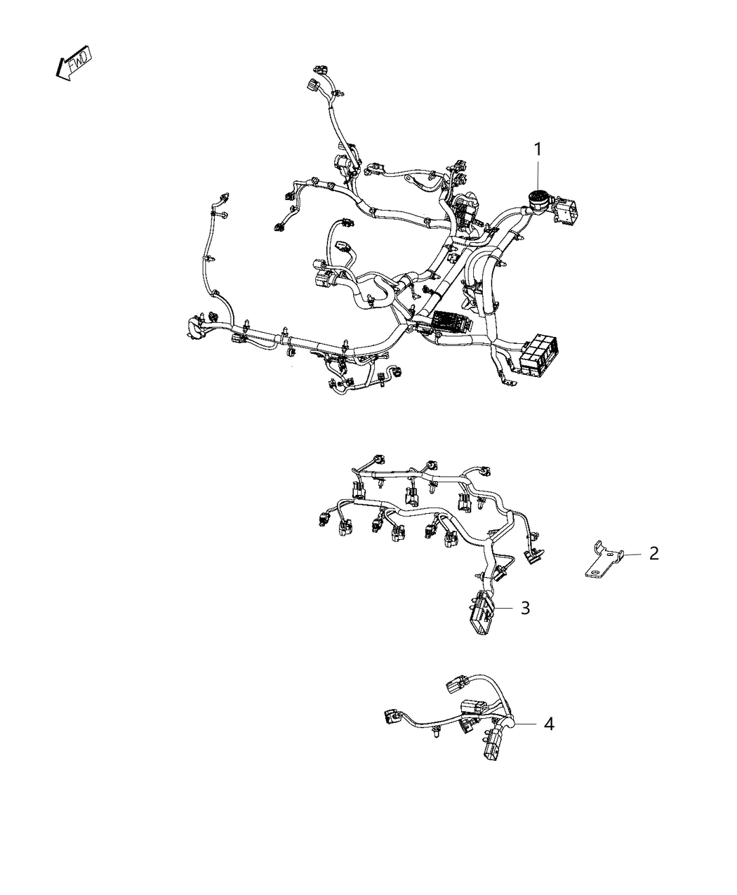 Mopar 68273496AC Wiring-Engine