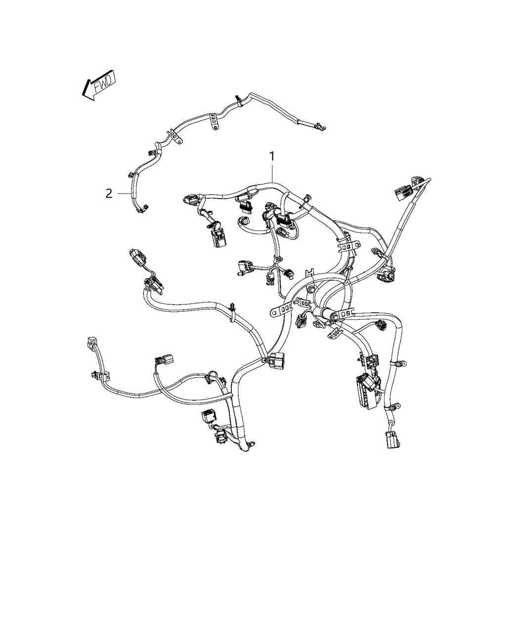 Mopar 68232789AA Wiring-Engine