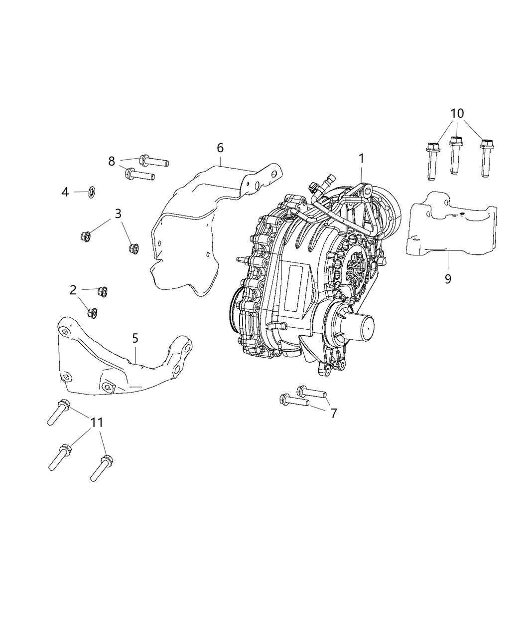 Mopar 5146445AA Bracket-Power Transfer Unit