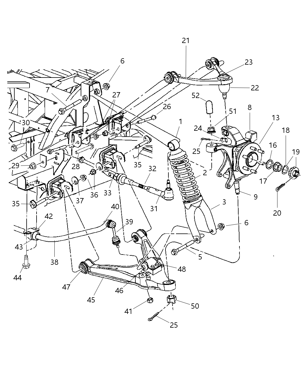 Mopar 4763159AB Link Trailing Rear Suspension