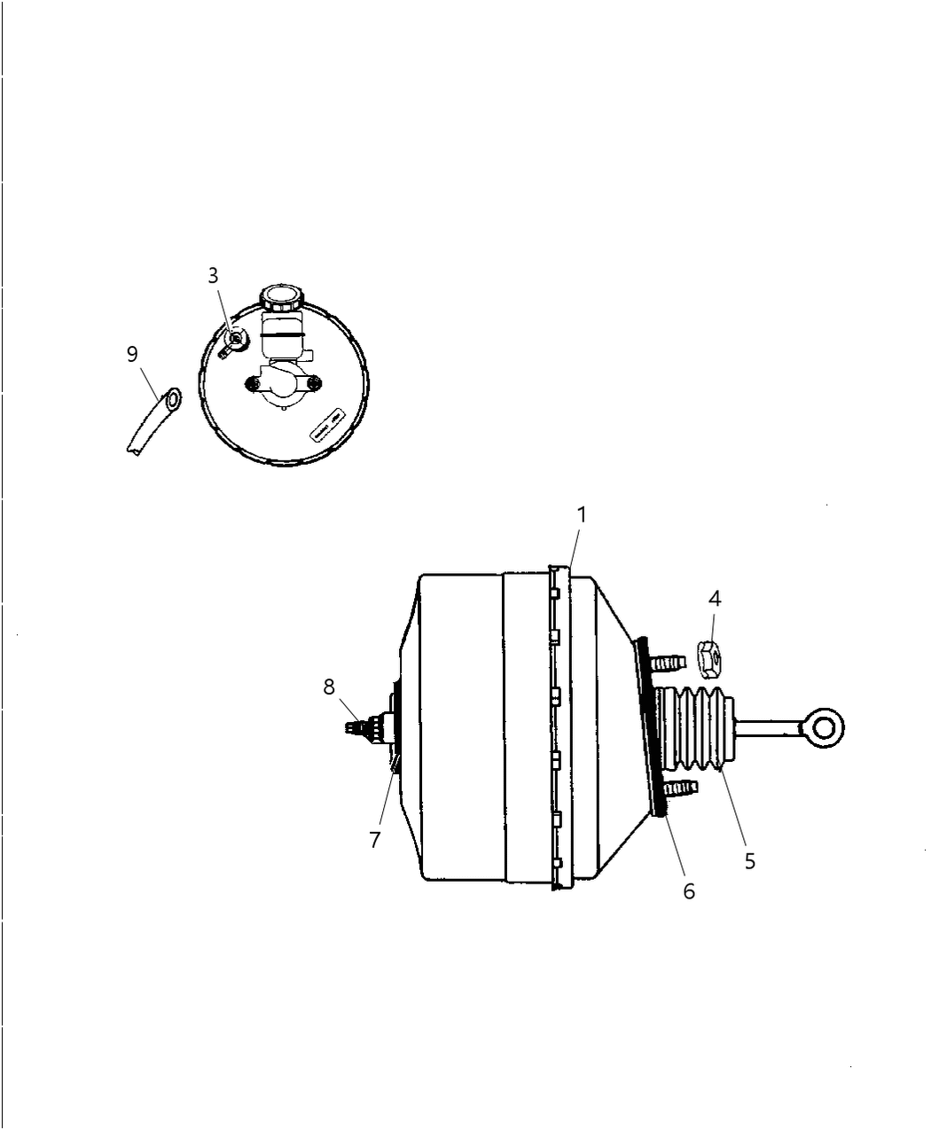 Mopar 5066435AA Boot-Brake Booster Push Rod