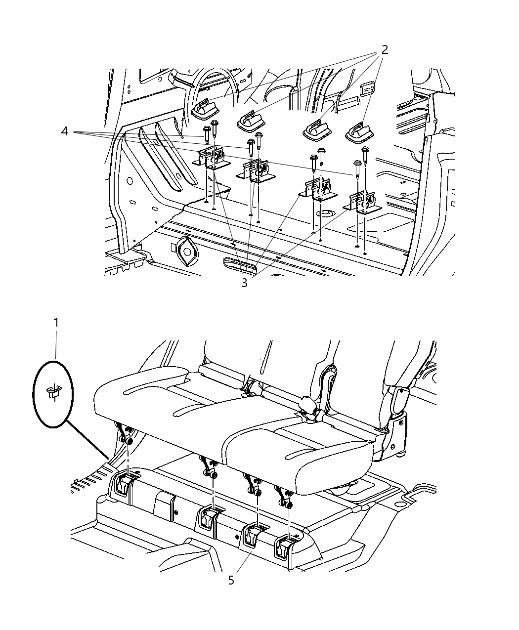 Mopar 1AM421DVAA Shield-Seat