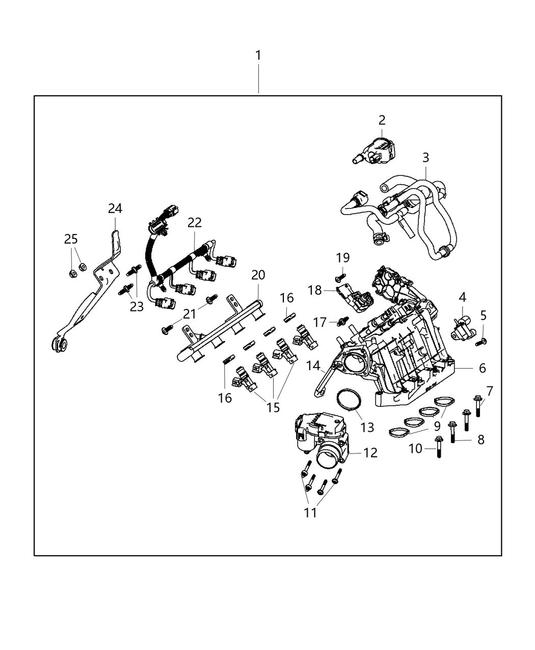 Mopar 68338341AA Wiring-INJECTOR