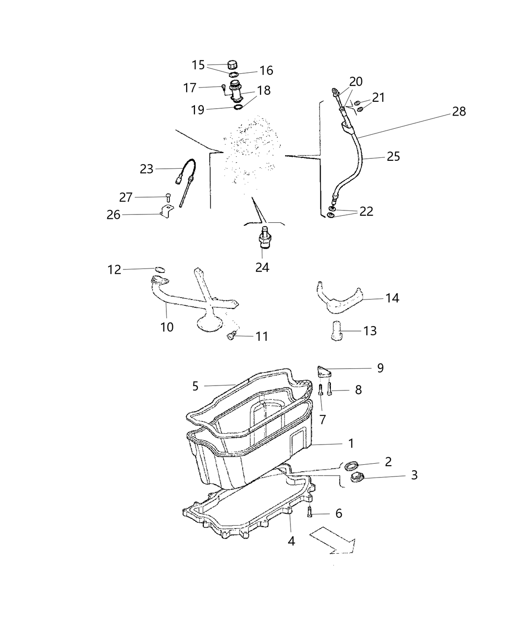 Mopar 68096486AA Plug-Drain