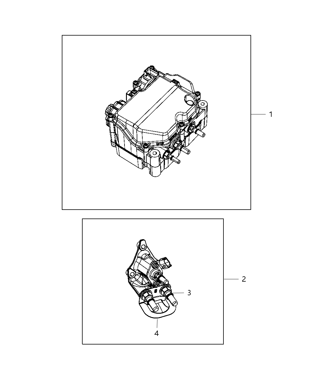 Mopar 68087315AA Connector