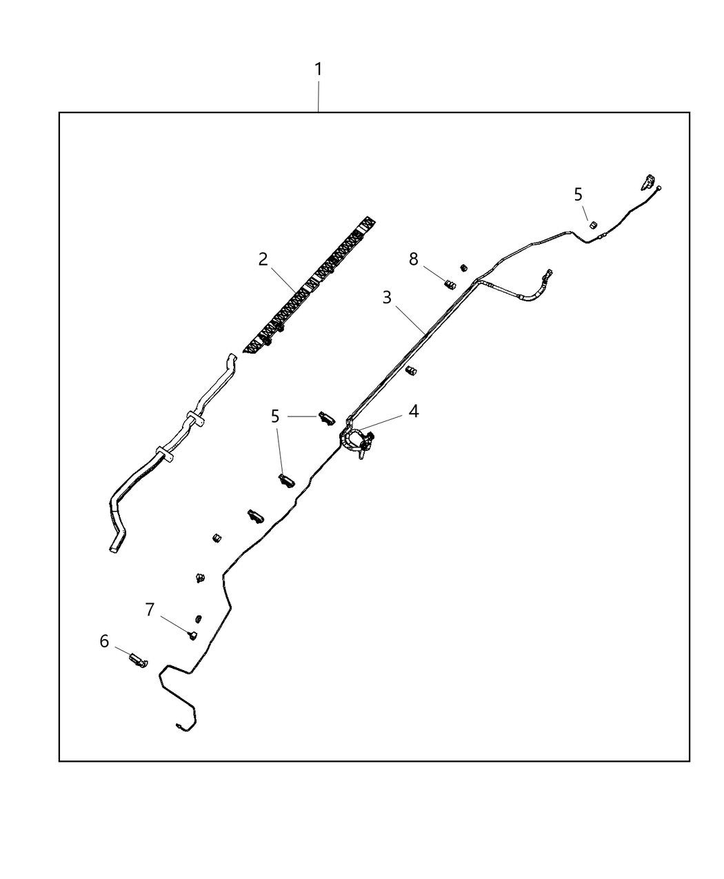 Mopar 68445281AA Fuel Supply