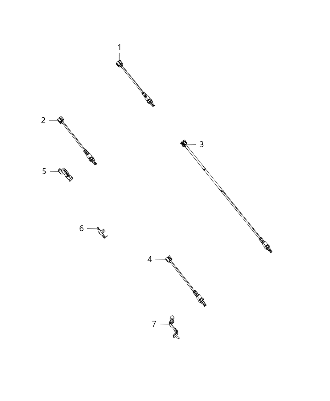 Mopar 68191980AB Bracket-Oxygen Sensor