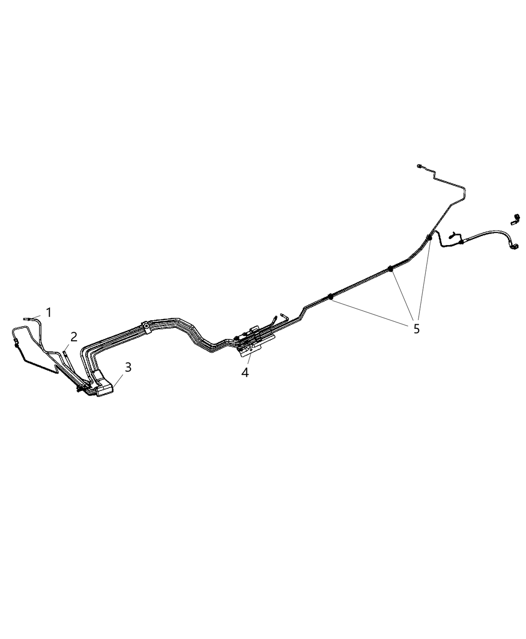 Mopar 52129488AA Tube-Fuel Supply