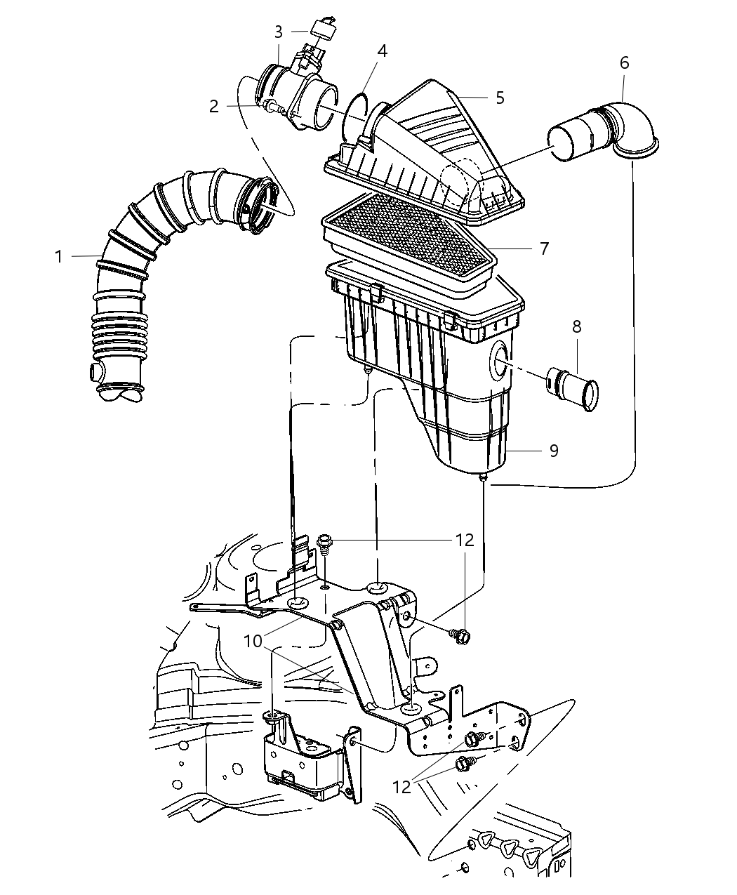 Mopar 5080454AA Clamp