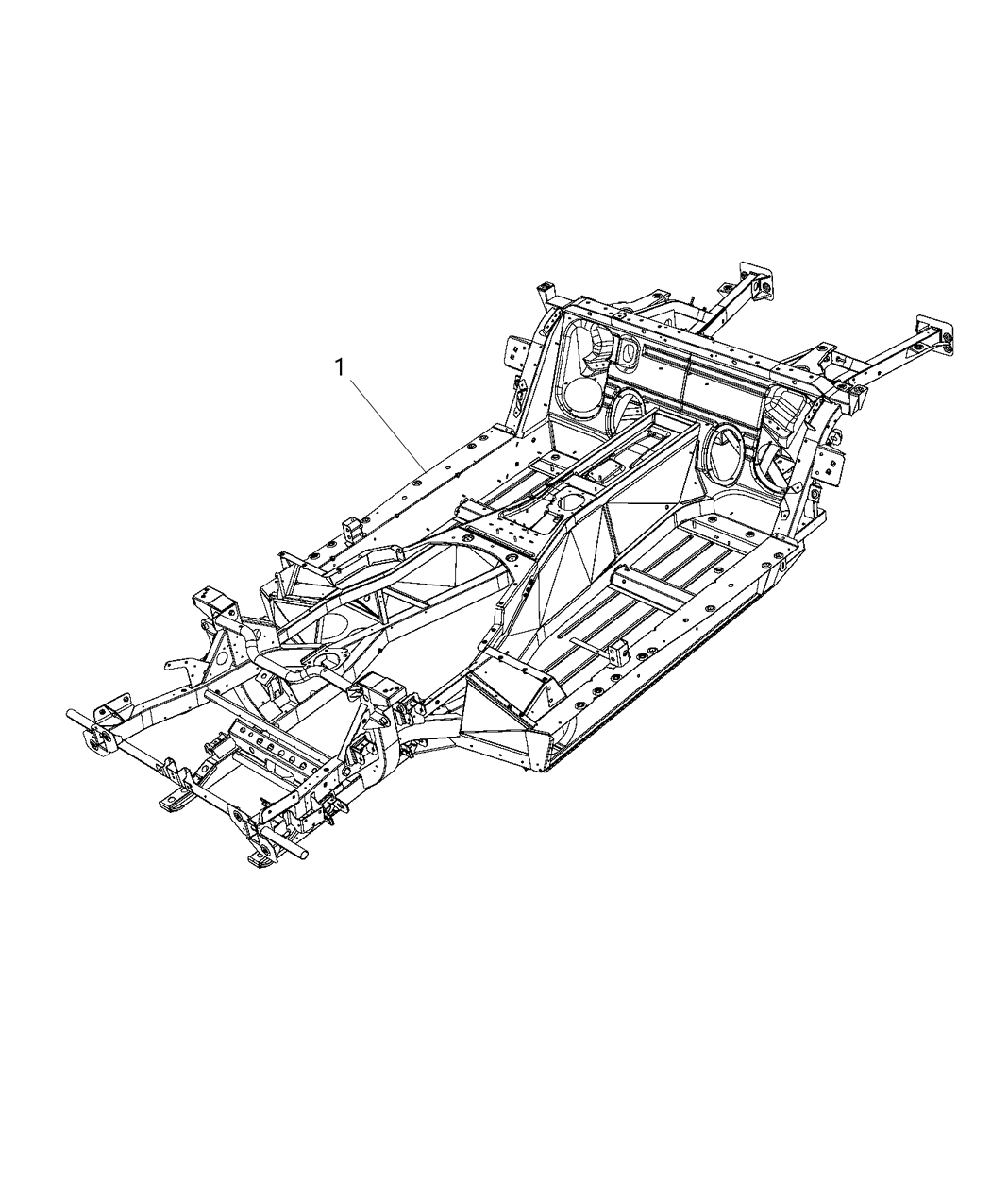 Mopar 5181956AA Pad-Floor Pan Front Tunnel