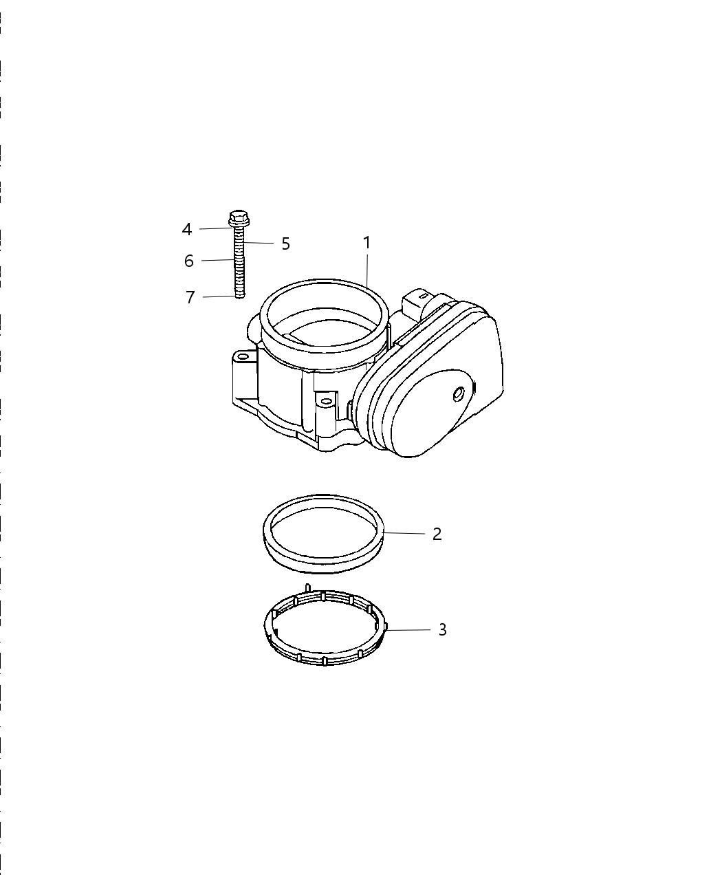 Mopar 53022297AC Bracket-Throttle Body Support