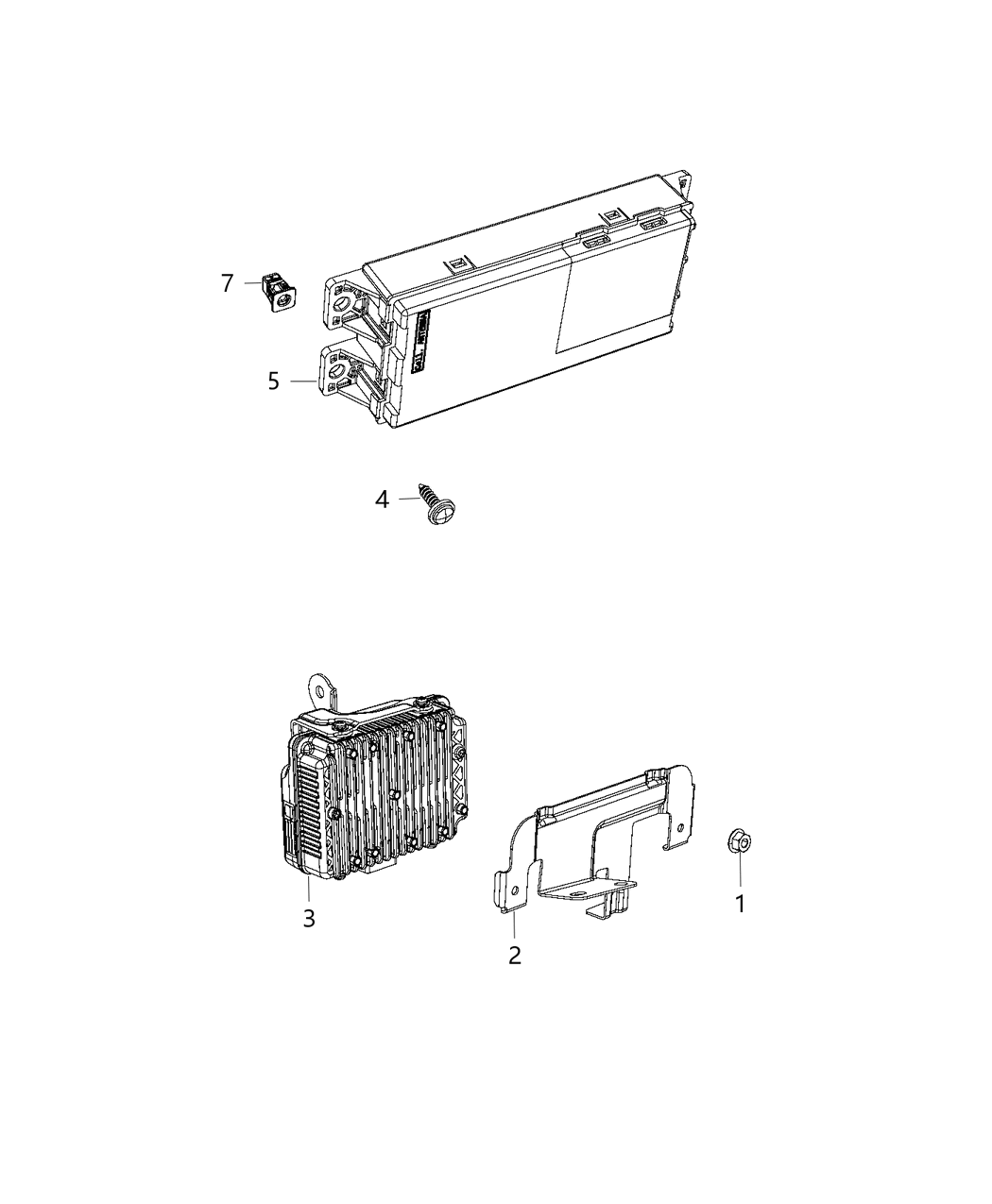 Mopar 68259581AA Module-TELEMATICS
