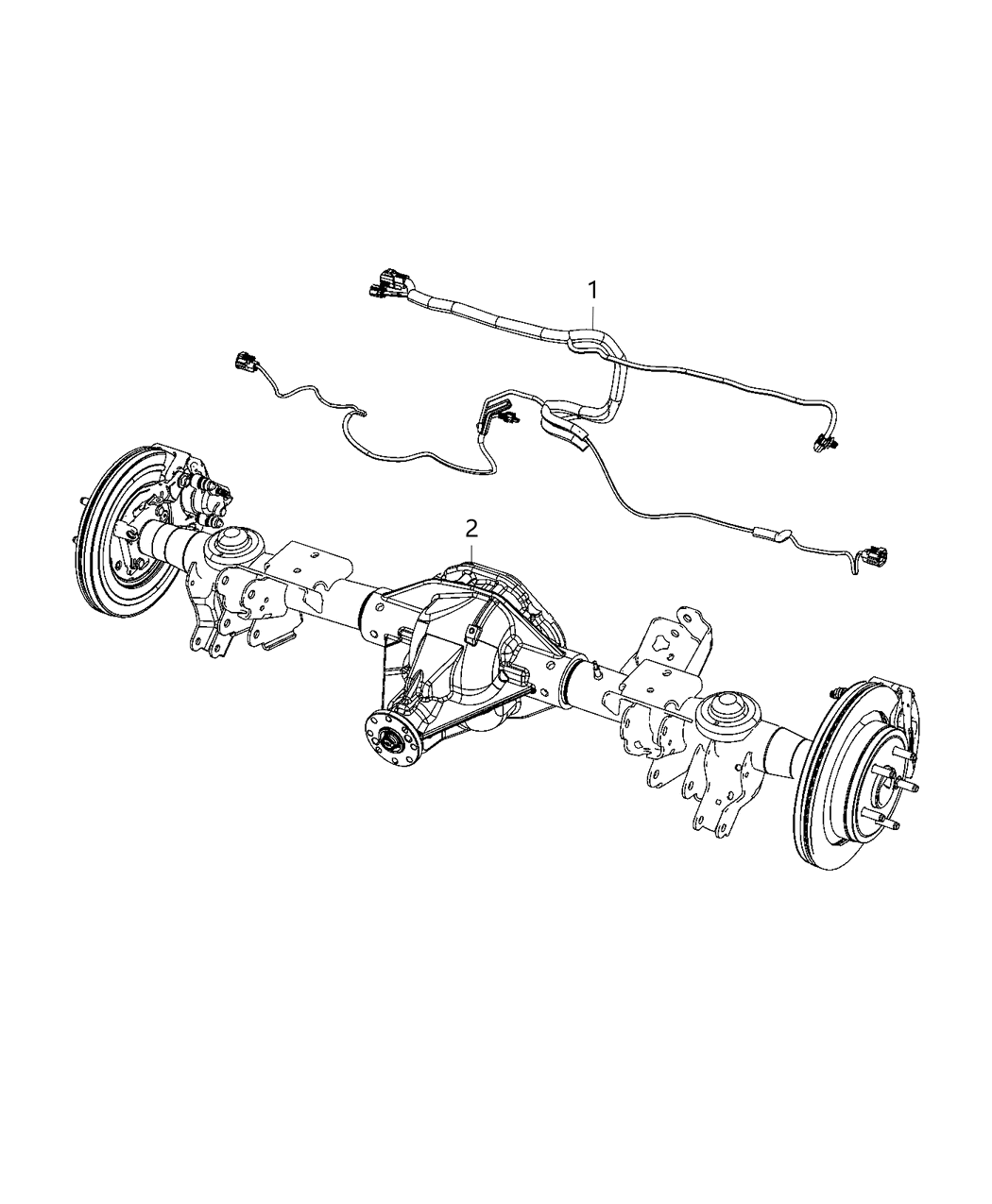 Mopar 68489102AA Wiring-Electric Power Brake