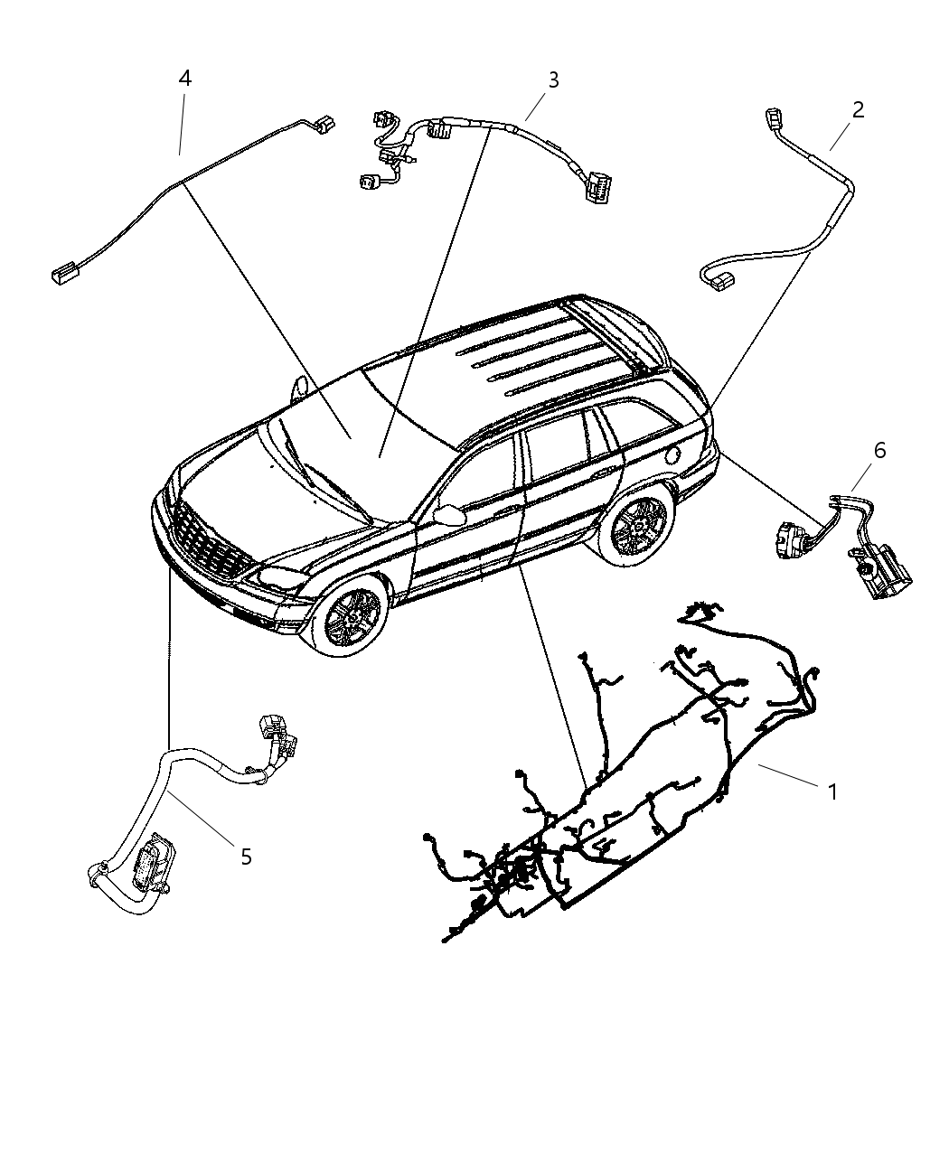 Mopar 4869085AE Wiring-Unified Body