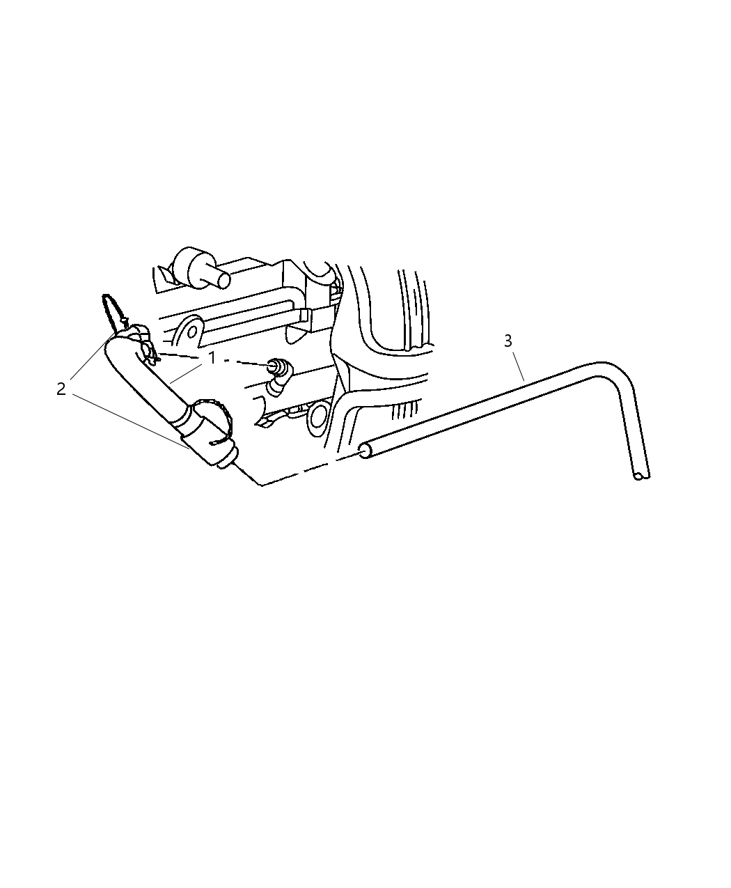 Mopar 52100352AB Tube-Fuel Line